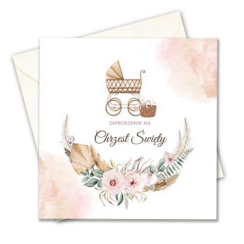Zaproszenie na Chrzest Święty