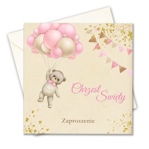 Zaproszenie na Chrzest Święty