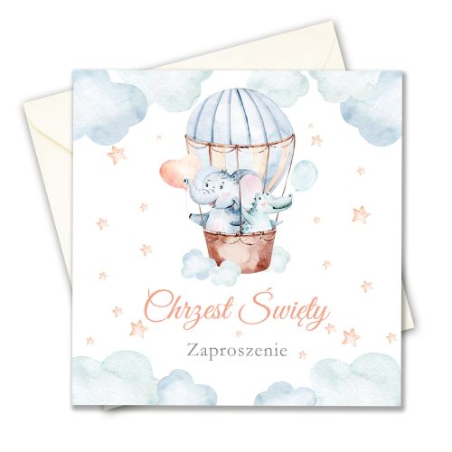 Zaproszenie na Chrzest Święty