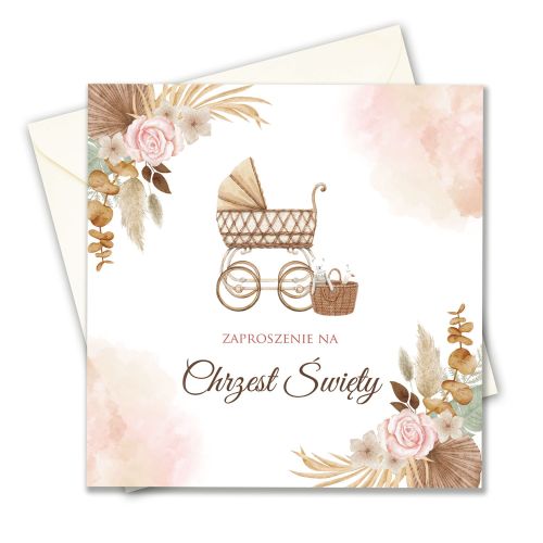 Zaproszenie na Chrzest Święty