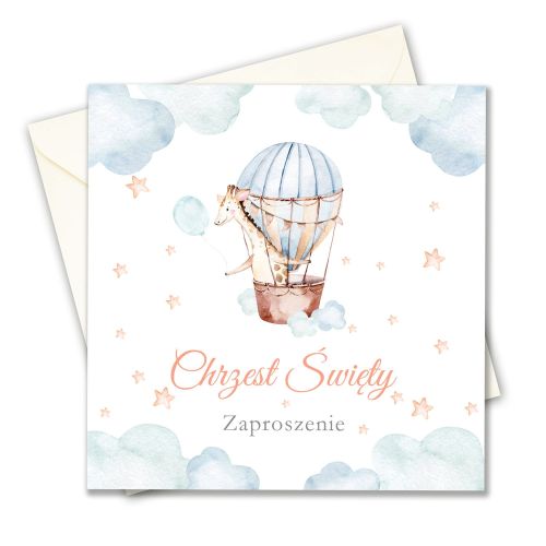 Zaproszenie na Chrzest Święty