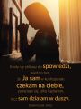 Baner na Wielki Post "Kiedy zbliżasz się do spowiedzi" 75x100cm