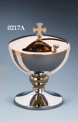 Puszka śr,12 - polowa mała, podstawa niska - niklowana