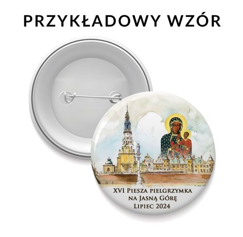 Button, Przypinka na pielgrzymkę