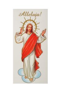 Naklejki na świece, Jezus Alleluja - 25 sztuk
