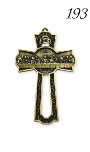 Krzyż wiszący metalowy