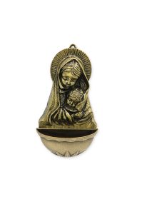 Kropielnica domowa Matka Boża z Dzieciątkiem