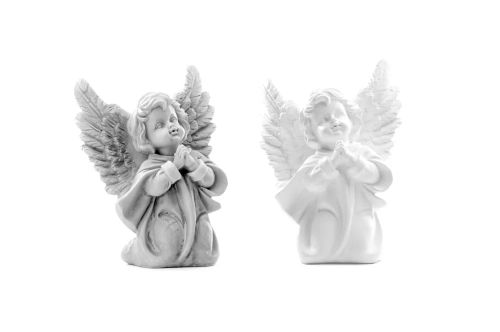 Aniołek gipsowy 16cm