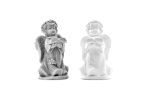 Figurka aniołka z biblią gipsowy 12 cm