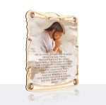 "Ojcze Nasz..." - obrazek z modlitwą 