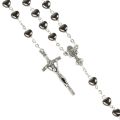 Różaniec na Pierwszą Komunię Świętą - grafitowy
