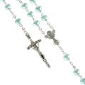 Różaniec na Pierwszą Komunię Świętą - turkusowy