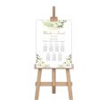 Table plan -  dekoracja weselna - wedding - ślub