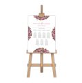 Table plan - tablica z rozmieszczeniem gości weselnych