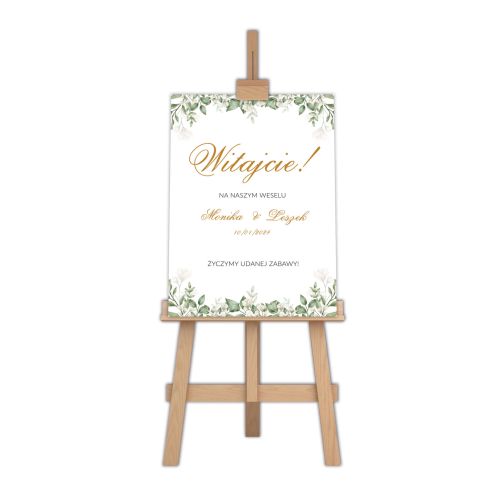 Tablica powitalna dla gości - wedding - ślub