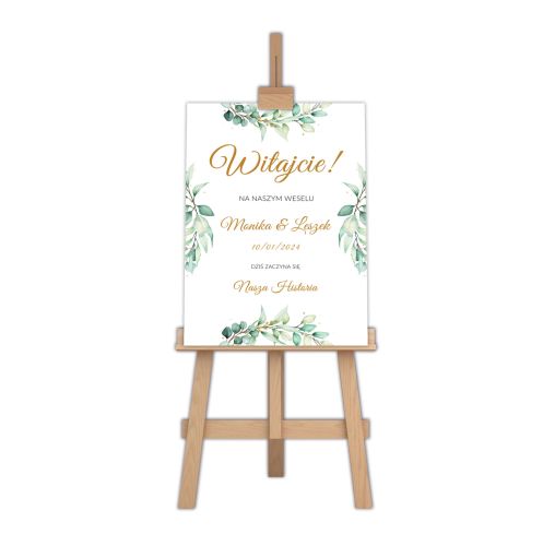 Tablica powitalna dla gości - wedding - ślub