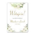Tablica powitalna na ślub - wedding