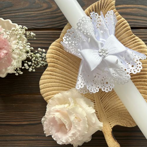 Profitka - Stroik do Świecy - dodatki srebrne