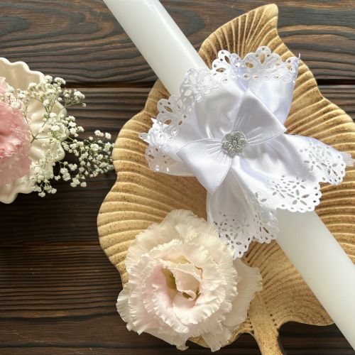 Profitka - Stroik do Świecy - dodatki srebrne