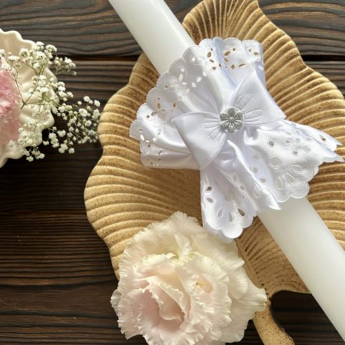 Profitka - Stroik do Świecy - dodatki srebrne