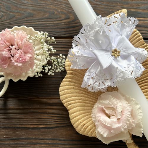 Profitka - Stroik do Świecy - dodatki złote