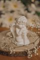 Aniołek gipsowy 9 cm