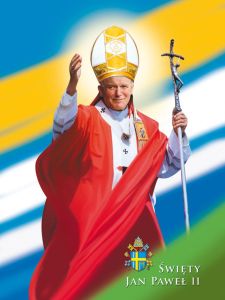 Plakat Religijny Ojciec Święty Jan Paweł II