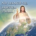 Baner na Boże Ciało "Nie lękajcie się ja jestem z wami" 150x150 cm