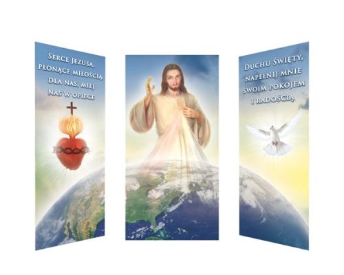 Zestaw 3 banerów na Boże Ciało