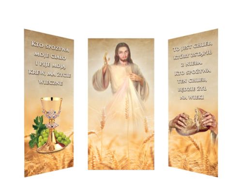 Zestaw 3 banerów na Boże Ciało