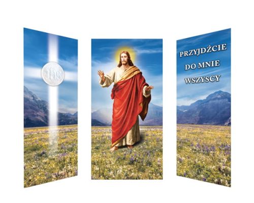 Zestaw 3 banerów na Boże Ciało