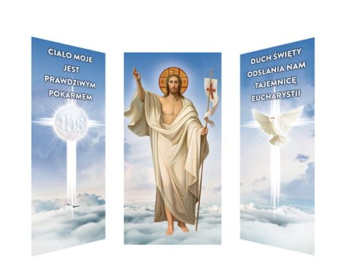 Zestaw 3 banerów na Boże Ciało