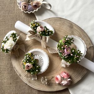 Okapnik na świecę - stroik na gromnicę