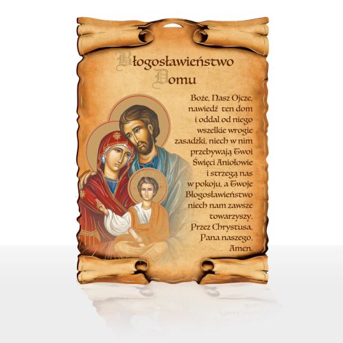 Błogosławieństwo Domu - Święta Rodzina - obrazek