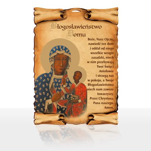 Błogosławieństwo Domu-Matka Boża Częstochowska,
