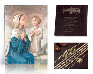 Ikona religijna Anioł Stróż dla dzieci