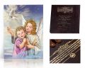 Ikona religijna Anioł Stróż dla dzieci - dedykacja / własny tekst
