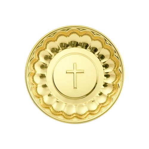 Naczynie na wodę święconą mosiądz