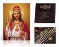 Ikona religijna Chrystus Król - dedykacja / własny tekst