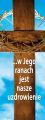 Baner na Wielki Post "...w Jego ranach jest nasze.." 75x200cm