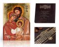 Ikona religijna Święta Rodzina - dedykacja / własny tekst