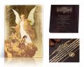 Ikona religijna Anioł Stróż dla dziecka (prezent na Chrzest Święty lub urodziny) - dedykacja / własny tekst