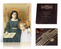 Ikona religijna Święta Marcelina - dedykacja / własny tekst