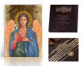 Ikona religijna Archanioł Gabriel - dedykacja / własny tekst