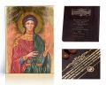 Ikona religijna Archanioł Jeratel - dedykacja / własny tekst