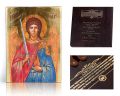 Ikona religijna Archanioł Uriel - dedykacja / własny tekst