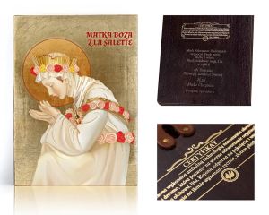 Ikona religijna Matka Boża Saletyńska