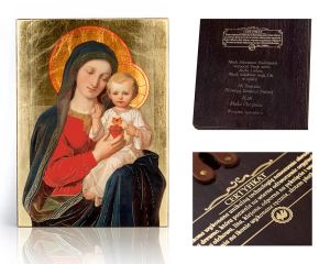 Ikona religijna Matka Boża z Dzieciątkiem Jezus