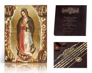 Ikona religijna Matka Boża z Guadalupe (Meksyk)