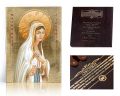 Ikona religijna Matka Boża z Lourdes (Francja) - dedykacja / własny tekst